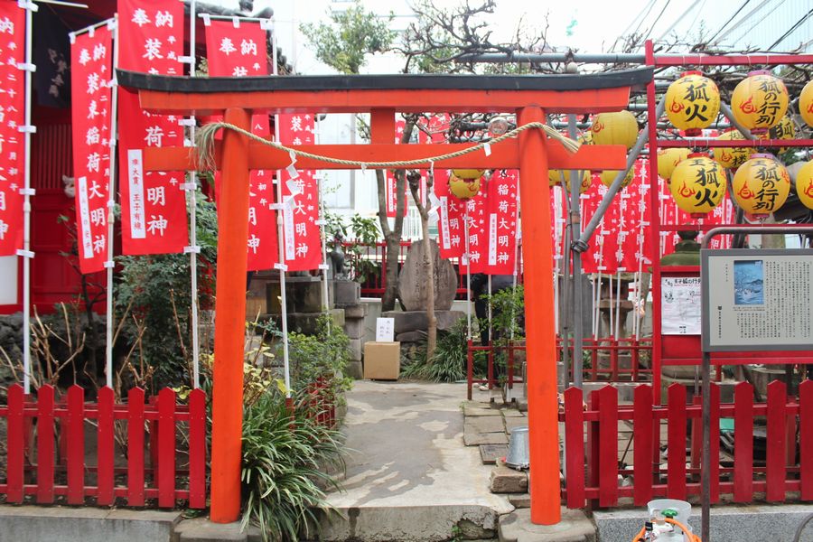 装束稲荷神社 初午祭御朱印 ／ 東京都北区